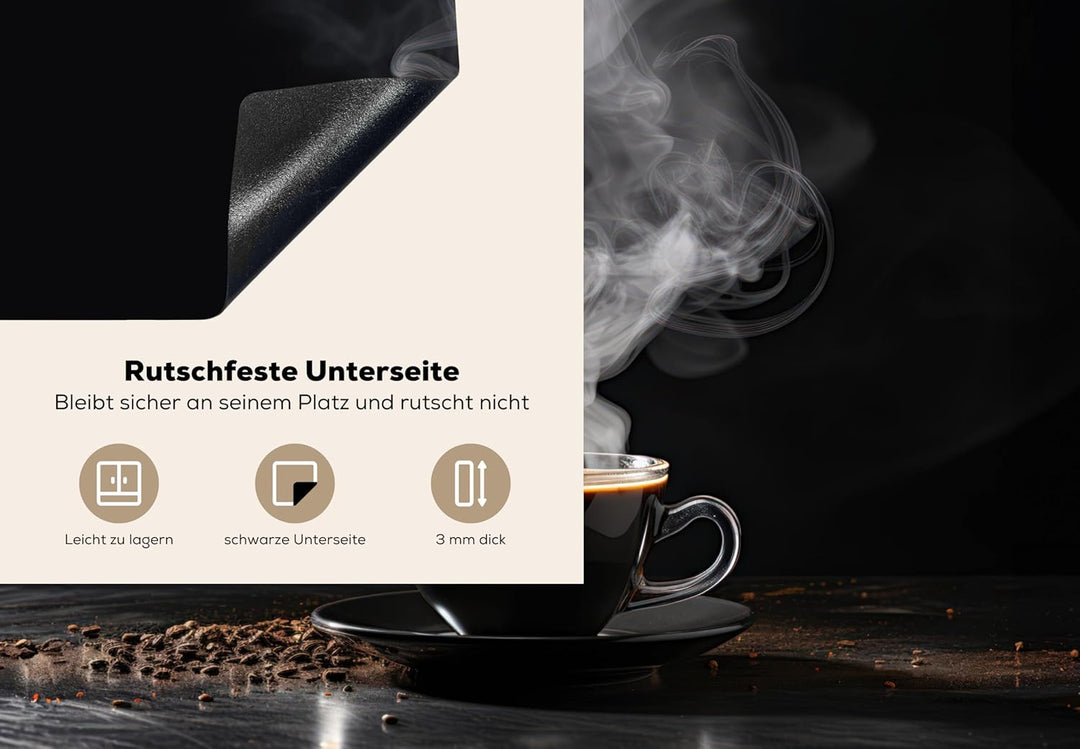 KitchenYeah© Herdabdeckplatte Einteilig Ceranfeld Abdeckplatte Küche Deko Ceranfeldabdeckung Herdabd
