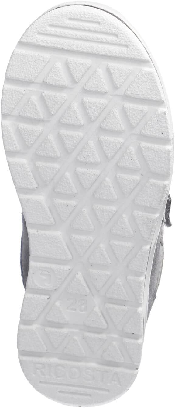 RICOSTA Jungen Low-Top Sneaker LOUI,Kinder Halbschuhe,WMS:Mittel, TEX 28 EU Grau 450, 28 EU Grau 450