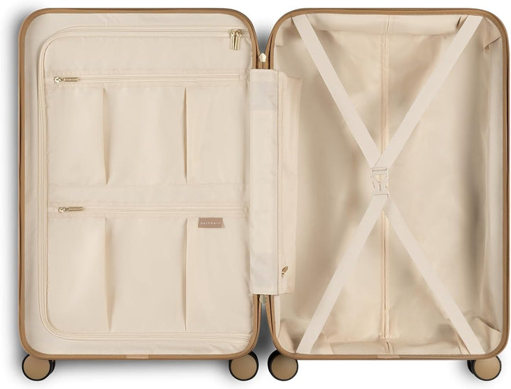 SUITSUIT Koffer Gross 66 cm - Leicht Hartschalen Reisekoffer mit Rollen - TSA-Schloss - 59 L - Fusio