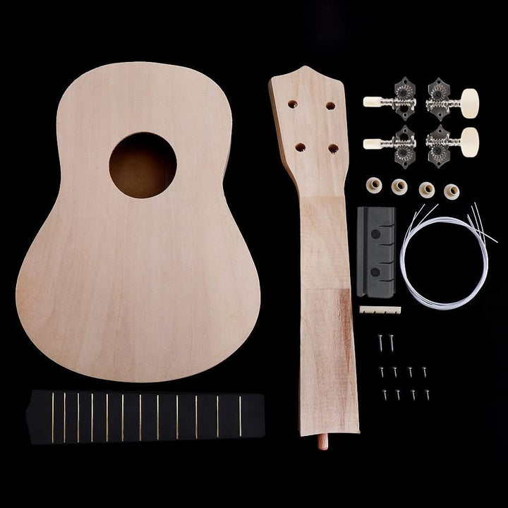 OriGlam DIY Ukulele Kit, machen Sie Ihre eigene Ukulele DIY Kit, Sopran Hawaii Ukulele, Ukulele, Haw