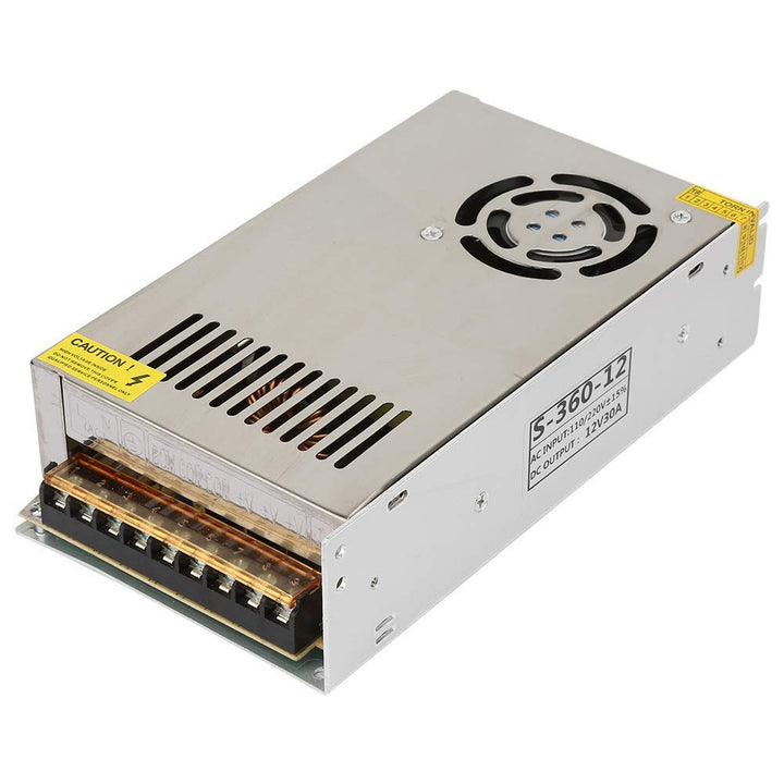 AC 110V-220V 50 / 60Hz Konverter DC 12V 30A Netzteil für LED-Anzeigenleuchten, Haushaltsgeräte, Indu