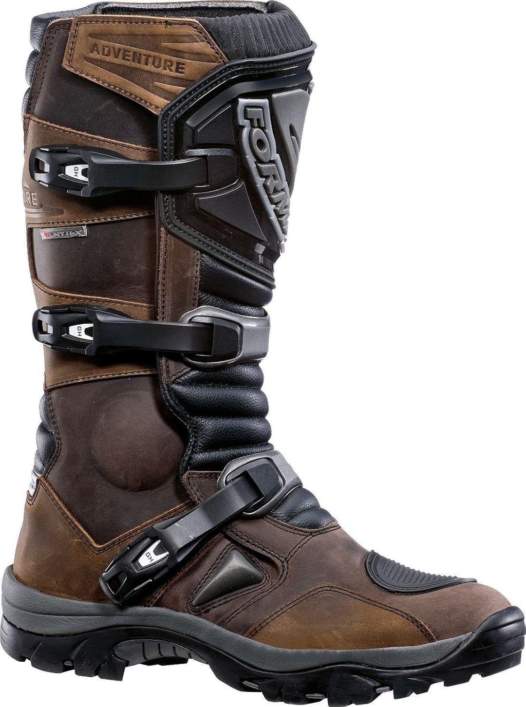 Forma Adventure Dry Wasserdichte Motorradstiefel 42 EU Braun, 42 EU Braun