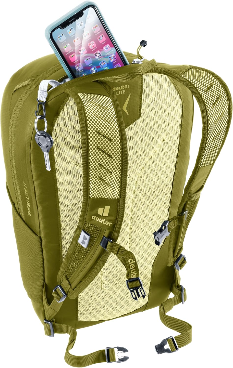 deuter Speed Lite 17 leichter Wanderrucksack Linden-cactus, Linden-cactus