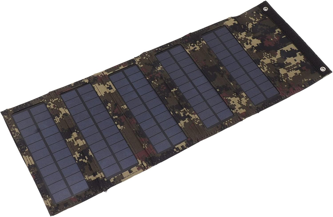 Jeanoko 50W Tragbare Solarpanel-Tasche Monokristallines Silizium 5 Faltbarer Solarpanel-Fall Solarfa