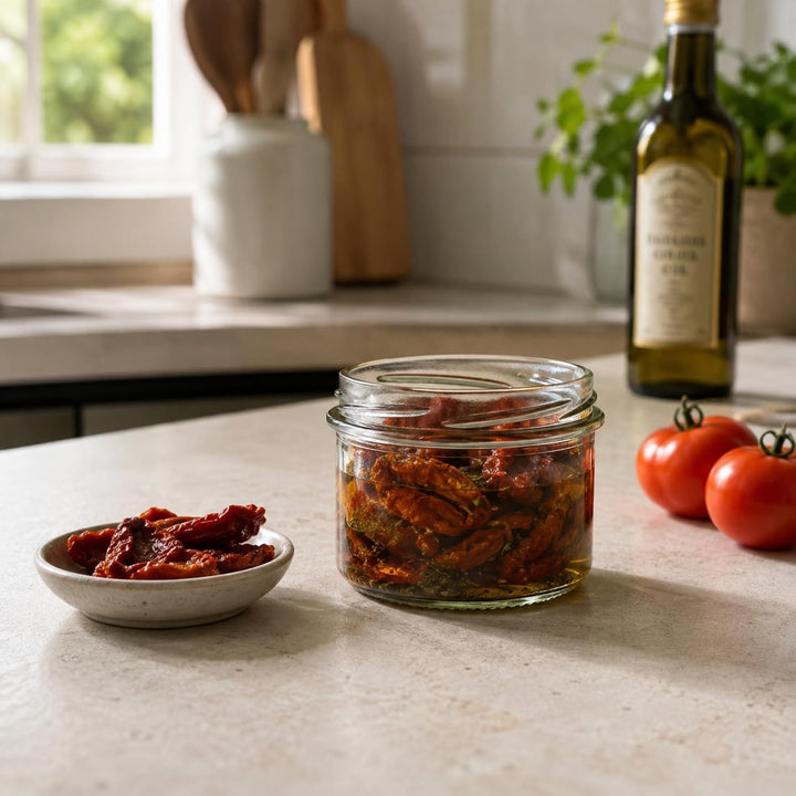 KADAX Marmeladengläser 235ml TO82, Einmachgläser Vorratsgläser Mason Jar mit Schraubdeckel, Luftdich