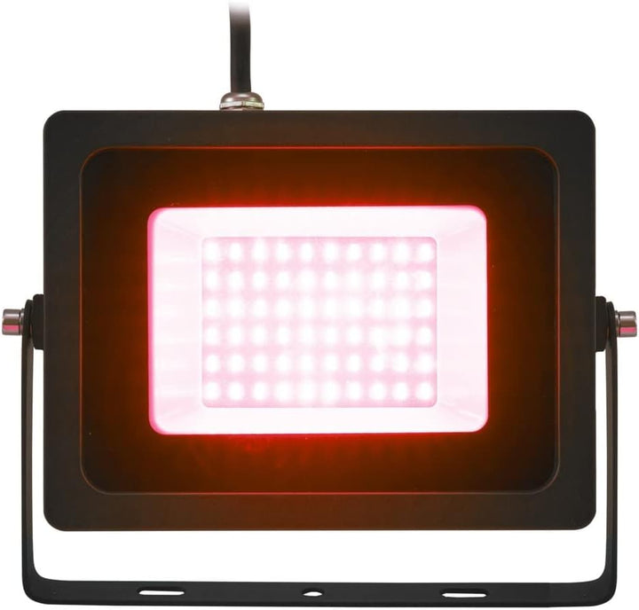 EUROLITE LED IP FL-30 SMD rot | Flacher Outdoor-Scheinwerfer (IP65) mit farbigen LEDs
