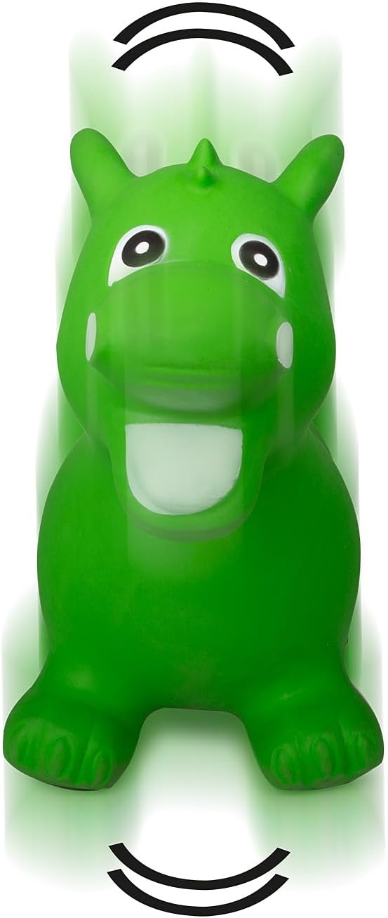 JAMARA 460315 Hüpftier Drache HoppyDoo - Spielzeug für Kinder, Hüpfspielzeug Baby Indoor/Outdoor, Ge