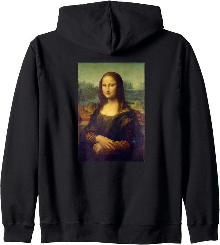 Mona Lisa Famous Art Berühmte Klassische Kunst Kapuzenjacke