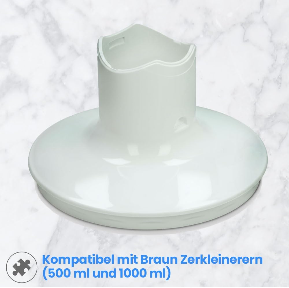 ANAKEL HOME Ersatzdeckel für Zerkleinerer BR67050135, kompatibel mit Braun Zerkleinerern mit 500 und