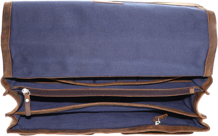 Leonhard Heyden Salisbury Aktentasche Leder 40 cm