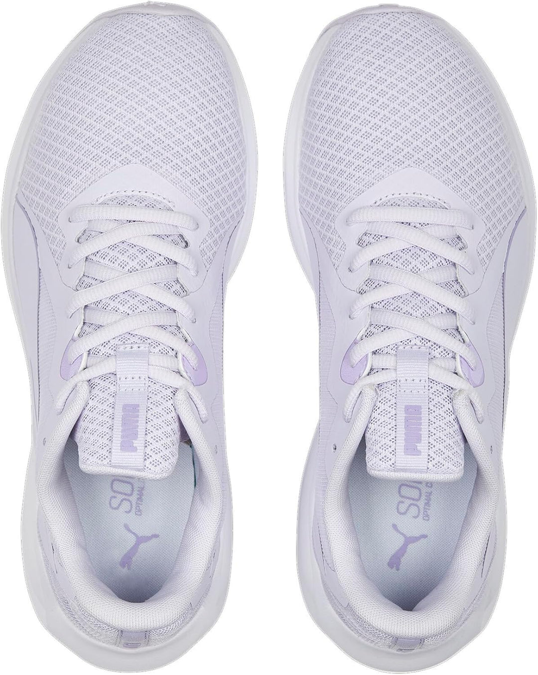 PUMA Jungen Twitch Runner Fresh Strassen-Laufschuh, Spring Lavender Vivid Violet Puma White