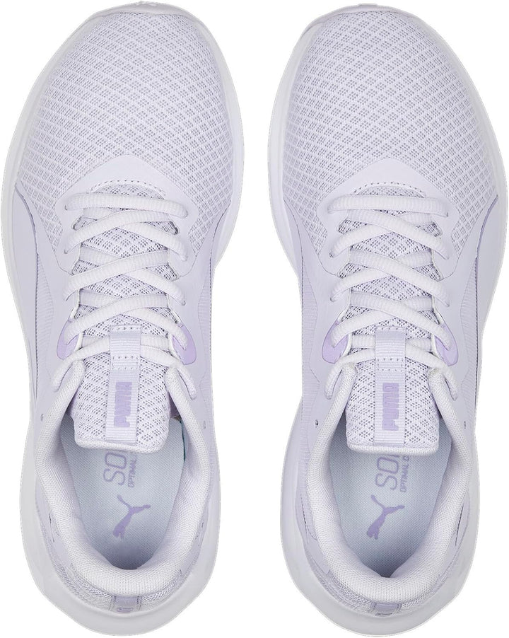 PUMA Jungen Twitch Runner Fresh Strassen-Laufschuh, Spring Lavender Vivid Violet Puma White