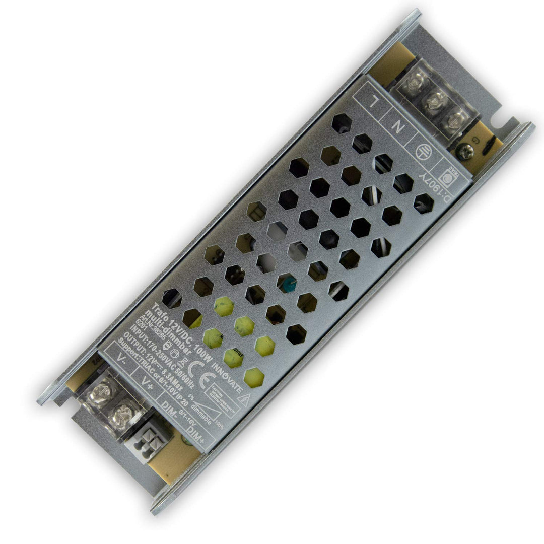 12V DC LED Trafo für Stripes - MR16 GU5.3 LED Halogen, ohne Mindestlast, kein Rauschen, kein Flimmer