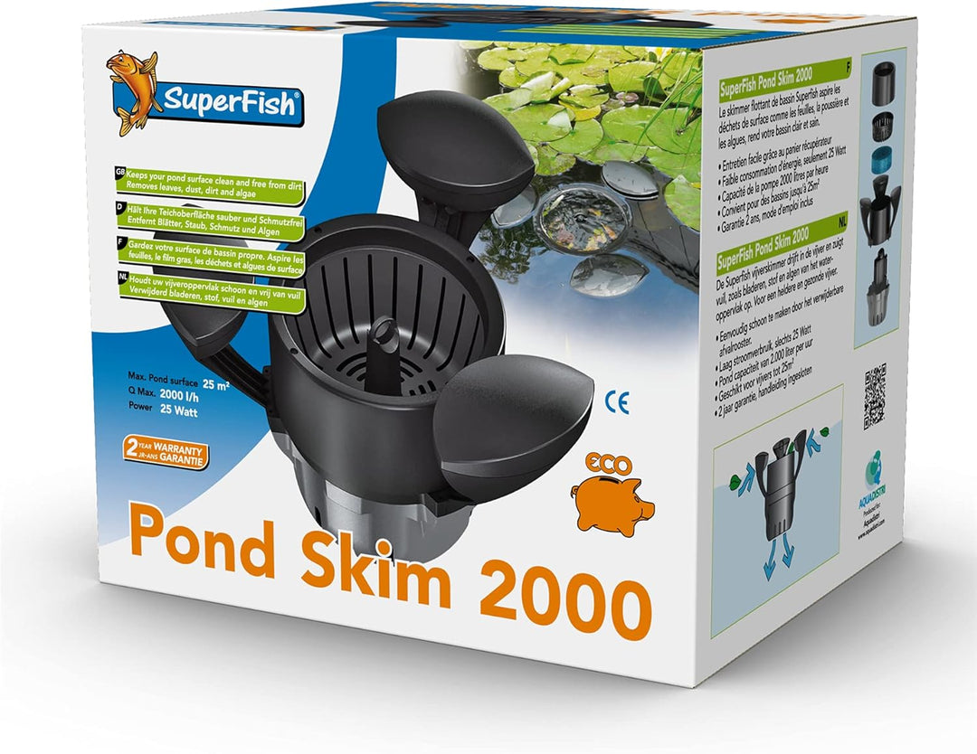 Superfish 696050/2298 Pond Skim 2000 (Teichskimmer bis 25m2)