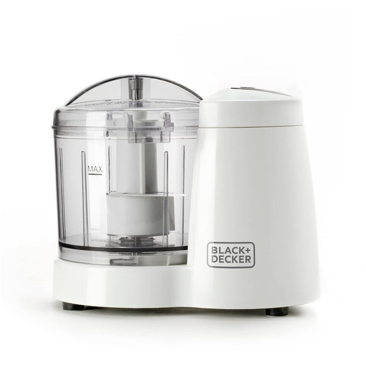 Black+Decker BXCH120E Zerkleinerer, 120, weiss/grau 350ml 120W, 350ml 120W