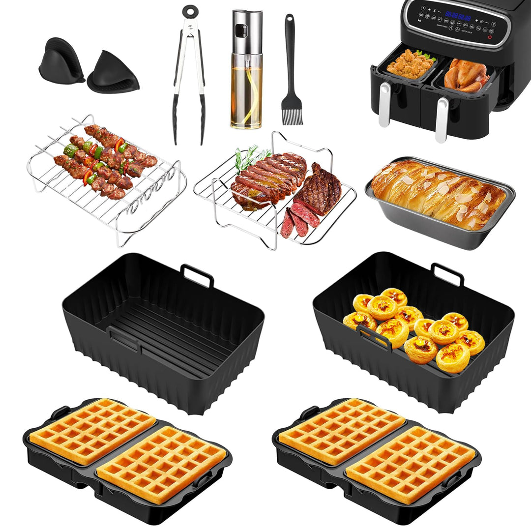 Heissluftfritteuse Zubehör Ninja Dual Zone, Zubehör Heissluftfritteuse Ninja Airfryer Zubehör, BPA-f