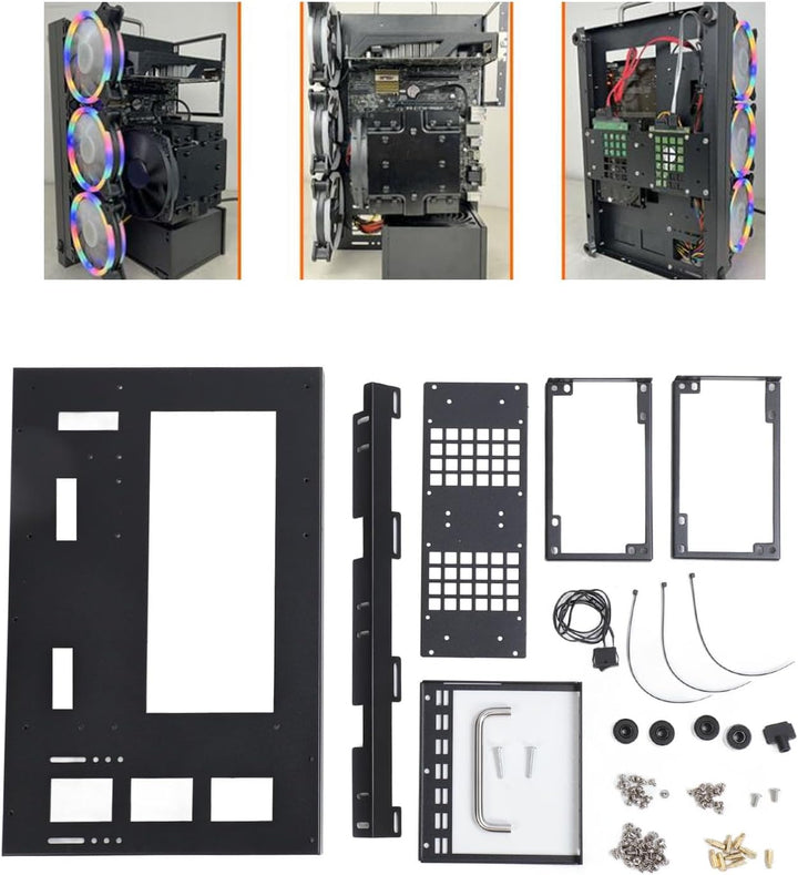 DIY Computer Motherboard Gehäuse Rack, ATX M ATX ITX Motherboards Offenes Gehäuse, ATX Offenes Gehäu