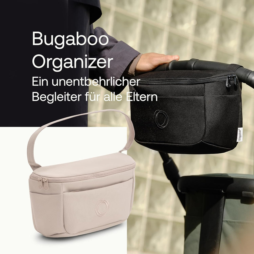Bugaboo Kinderwagen Organizer-Tasche mit leicht zugänglichen Fächern. Praktisches Accessoire für all