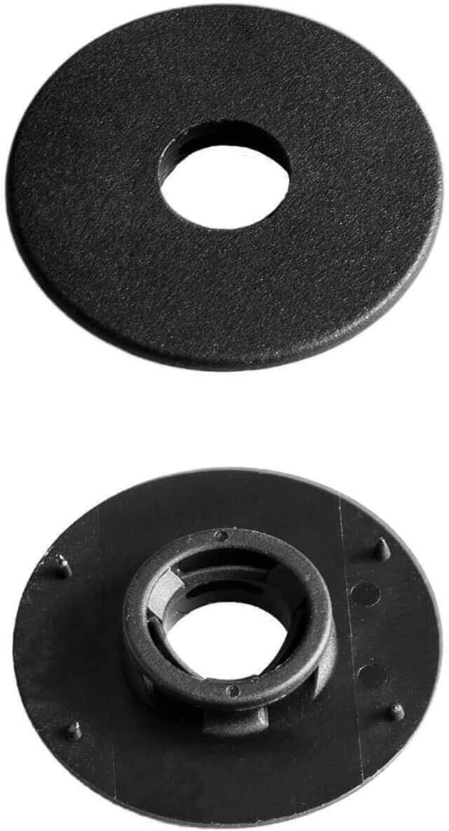 Das Teppich Auto, sprint01305, FuÃŸmatten Teppiche Schwarz rutschfest, verstÃ¤rkter Rand, zweifarbig