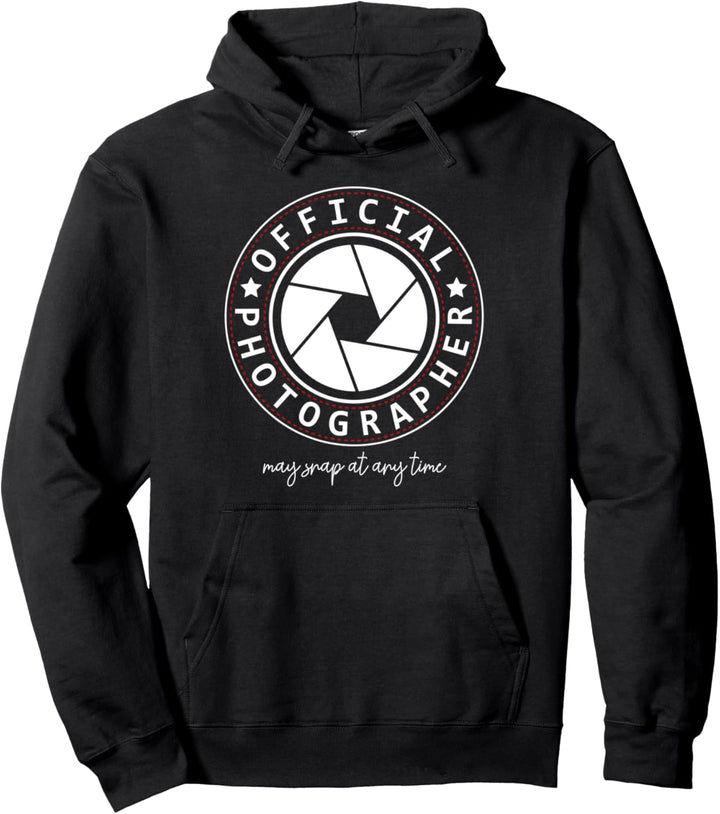 Official Photographer Fotograf Fotografie Kamera Hobby Fotos Pullover Hoodie