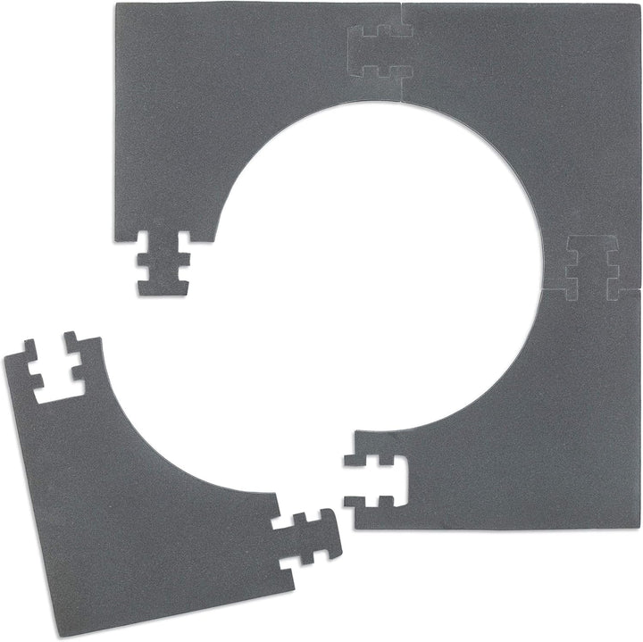 Relaxdays LED Ballons grau, grau