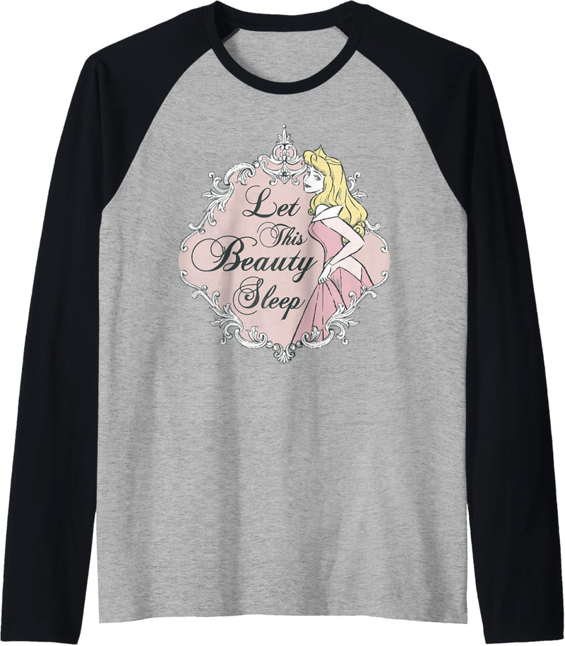 Disney Sleeping Beauty Aurora Let Me Sleep Raglan