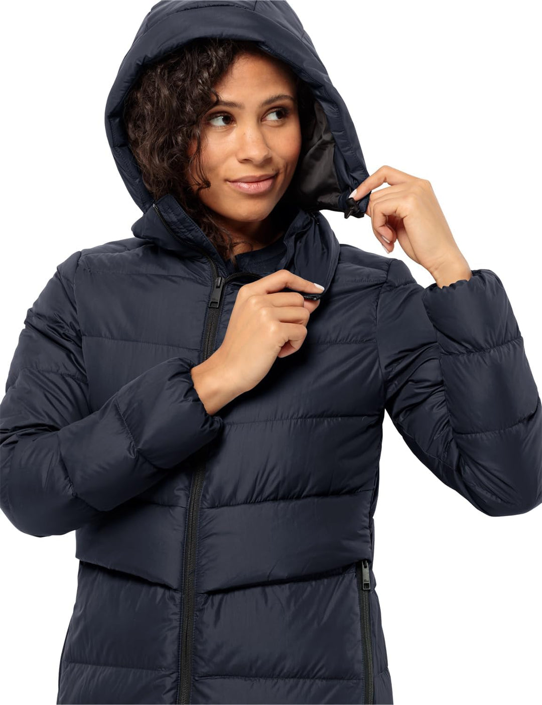 Jack Wolfskin Damen Lenauplatz Coat W Daunenmantel L night blue, L night blue