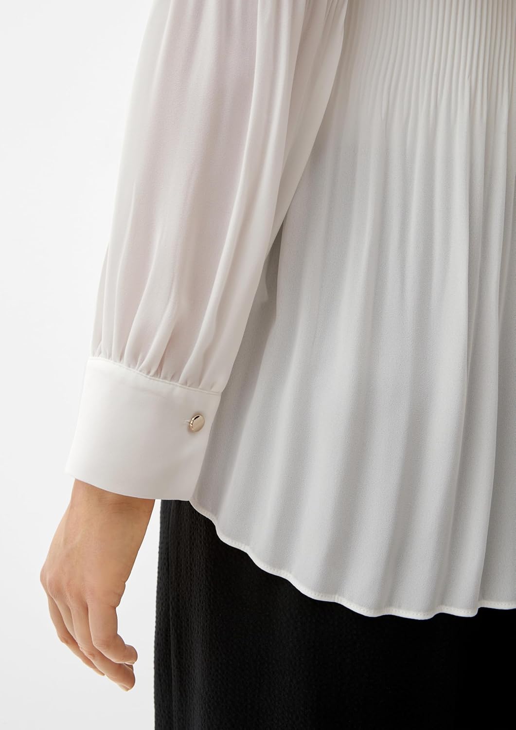 s.Oliver BLACK LABEL Damen Bluse 32 Creme, 32 Creme