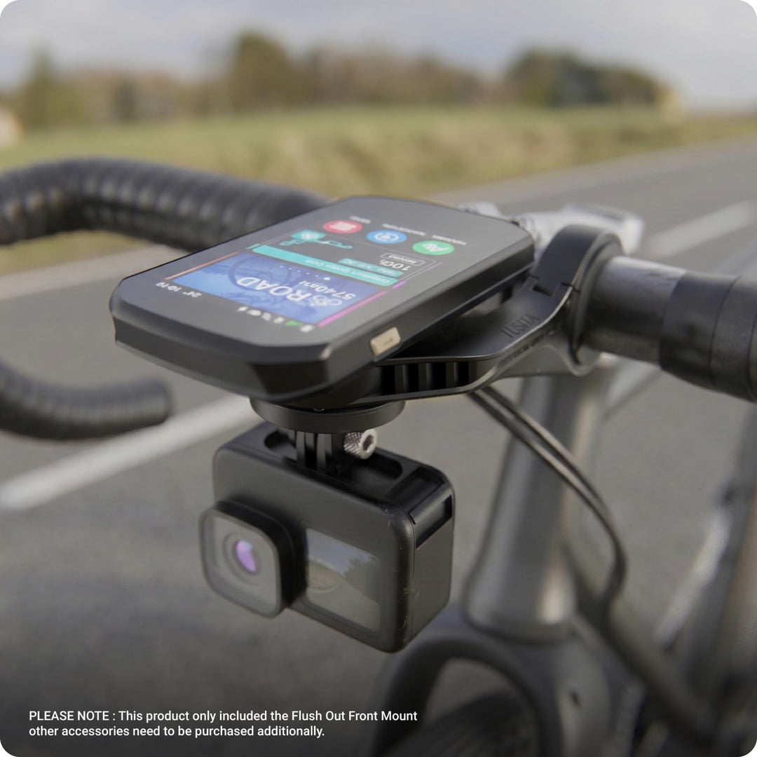 TUSITA Halterung Kit Kompatibel mit Garmin Edge GPS Fahrradcomputer, für Scheinwerfer Kamera, 010-13
