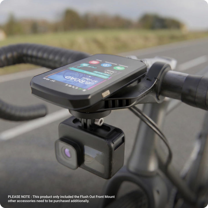 TUSITA Halterung Kit Kompatibel mit Garmin Edge GPS Fahrradcomputer, für Scheinwerfer Kamera, 010-13
