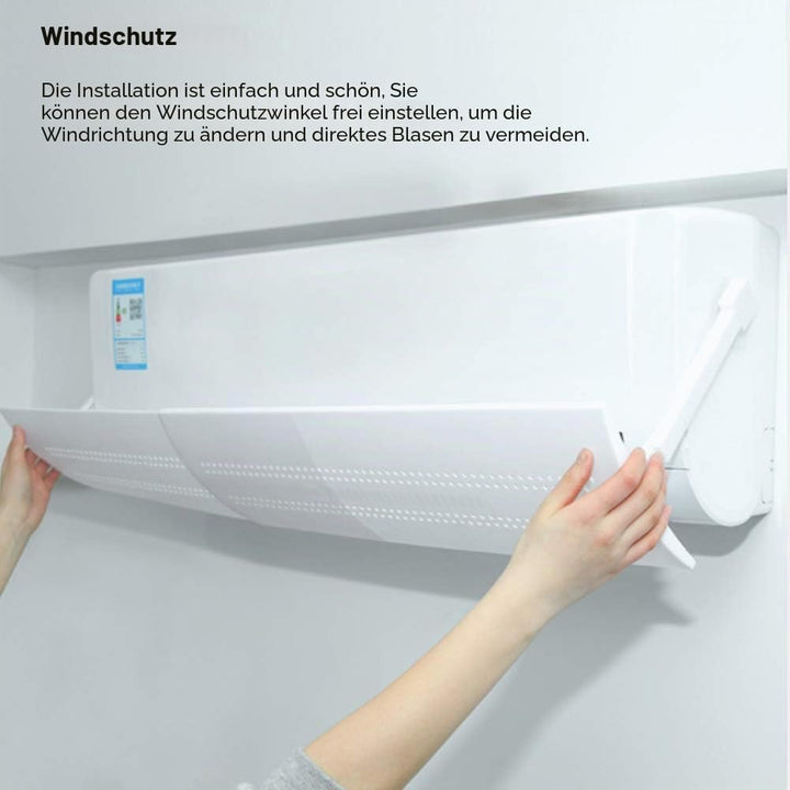 Air Deflector, Universal einstellbare Klimaanlage Deflektor wiederverwendbare Karte Slot Design wind