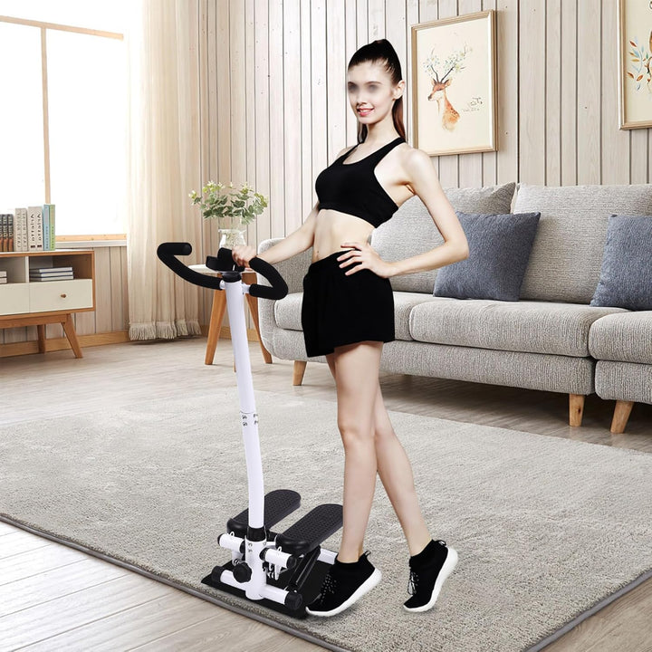 Fitness Stepper,Übung Stepping Machine, Fitness Stepper mit Lenker,Geeignet für den Einsatz zu Hause