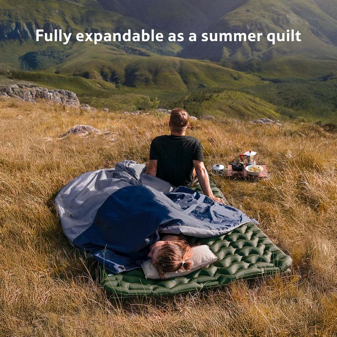 Naturehike Schlafsack Ultraleicht Mini Kleines Ultraleicht 680/760g für 3 Jahreszeiten mit 190x75/20