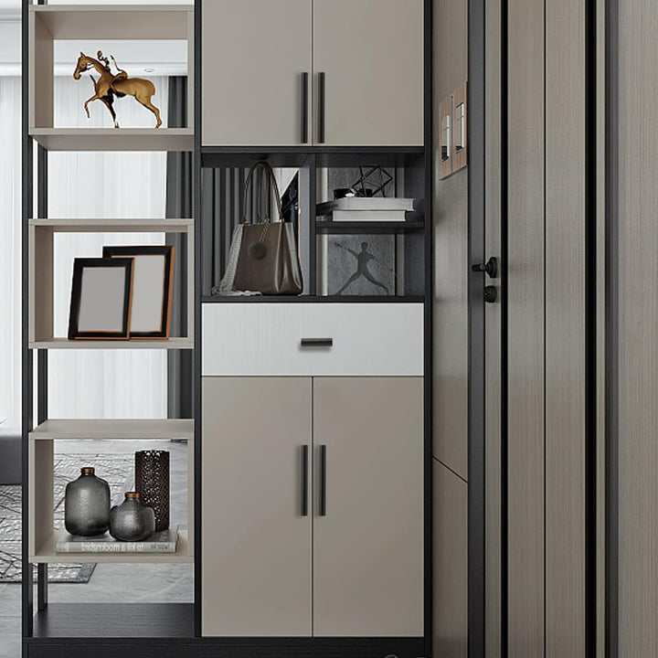 LONTAN 25 Stück Küchengriffe Schwarz 128mm lochabstand Griffe für Küchenschränke Möbelgriffe Schrank