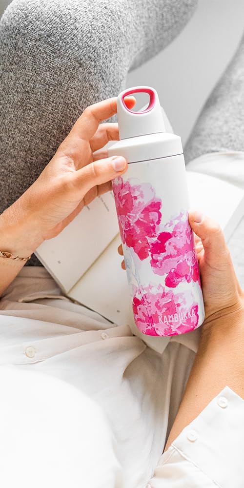 Kambukka Reno Insulated-Edelstahl Isolierflasche - Thermos - Flecken- und geruchssicher - Spülmaschi