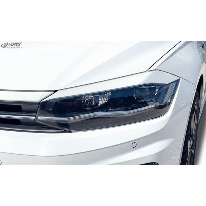 Scheinwerferblenden kompatibel mit Volkswagen Polo (AW) 2017- (ABS)