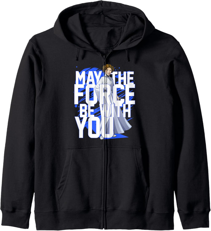 Star Wars Force Be With You Princess Leia Kapuzenjacke