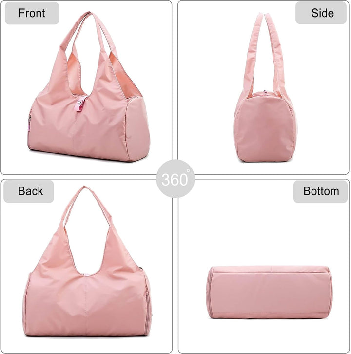 FANDARE Yogatasche Sporttasche Reisetasche Herren Damen Weekender mit Schuhfach Ryanair Handgepäck T