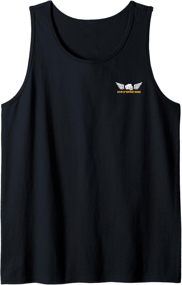 KRAV MAGA Shirt Israeli Combat System IDF Front Back Tank Top