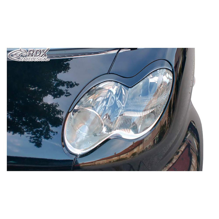 Scheinwerferblenden Smart C450 Facelift 2003-2007 (ABS)