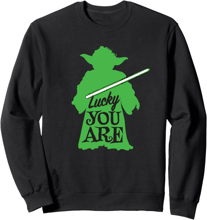 Star Wars Yoda Lucky You Are Green St. Patrick's Day Sweatshirt