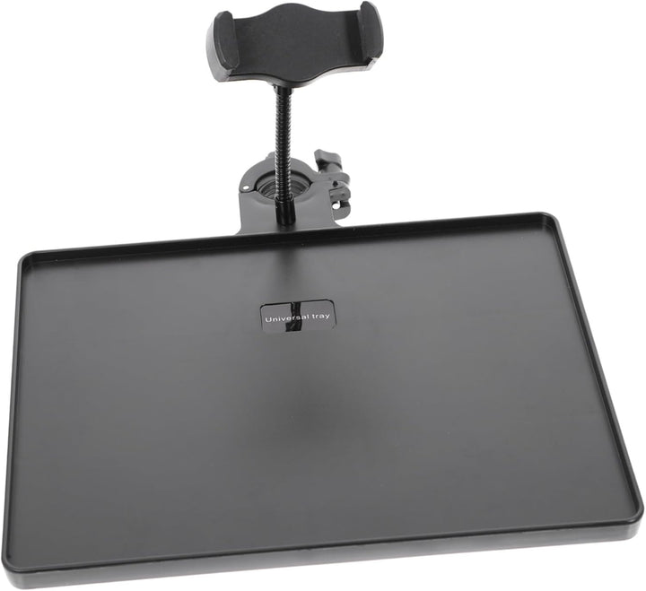 MILISTEN Mikrofonständer Tray Halter mit Handyhalterung, Universal Soundkartenfach, Mikrofonständer,