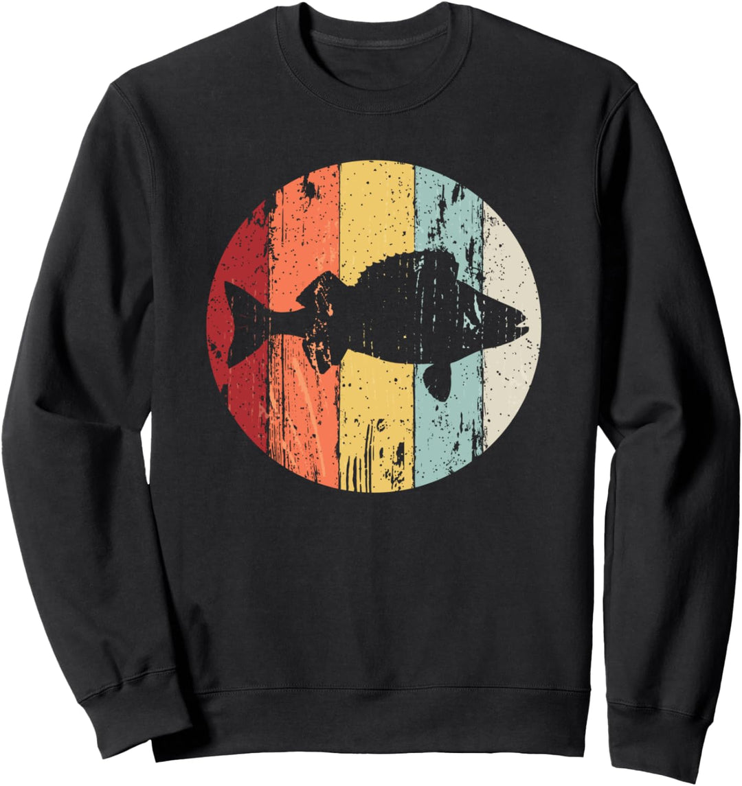 Barsch Angler Vintage Retro Look Sweatshirt