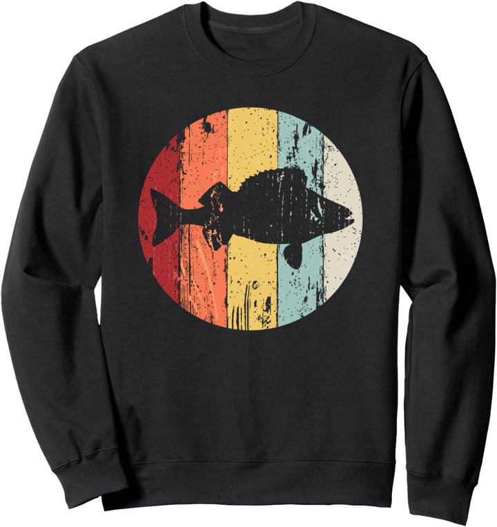 Barsch Angler Vintage Retro Look Sweatshirt