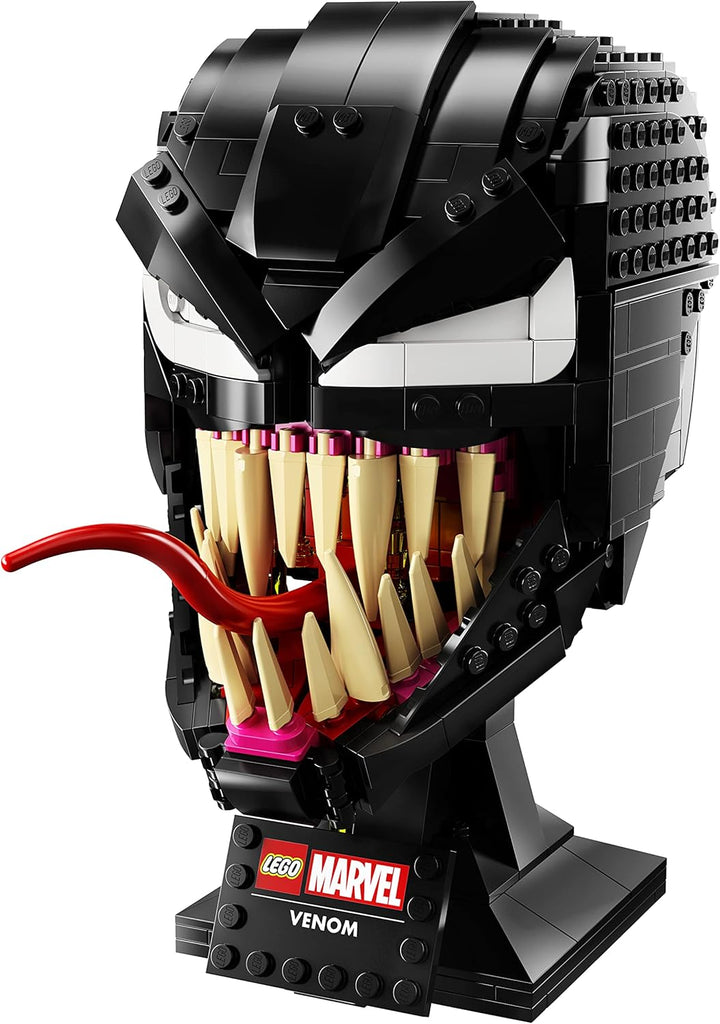 LEGO 76187 Marvel Spider-Man Venom Maske Bauset für Erwachsene, Fanartikel, Geschenkidee für Sammler