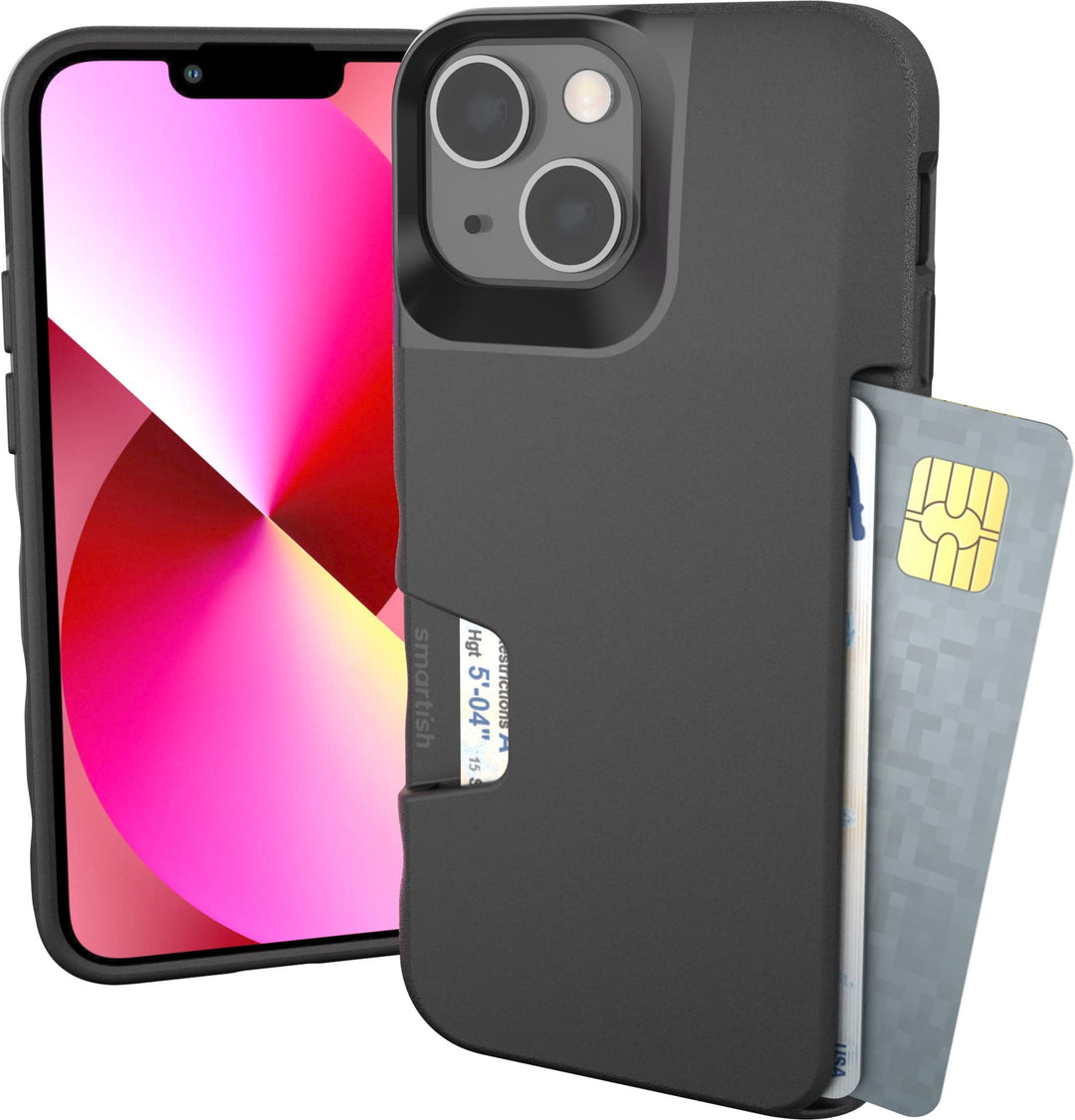 Smartish Schutzhülle für iPhone 13 Mini – Wallet Slayer Vol. 1 [schlank + schützend] Kreditkartenetu