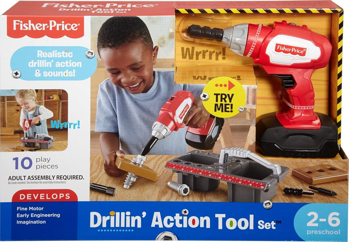 Fisher Price Bohrmaschinen Werkzeug Set