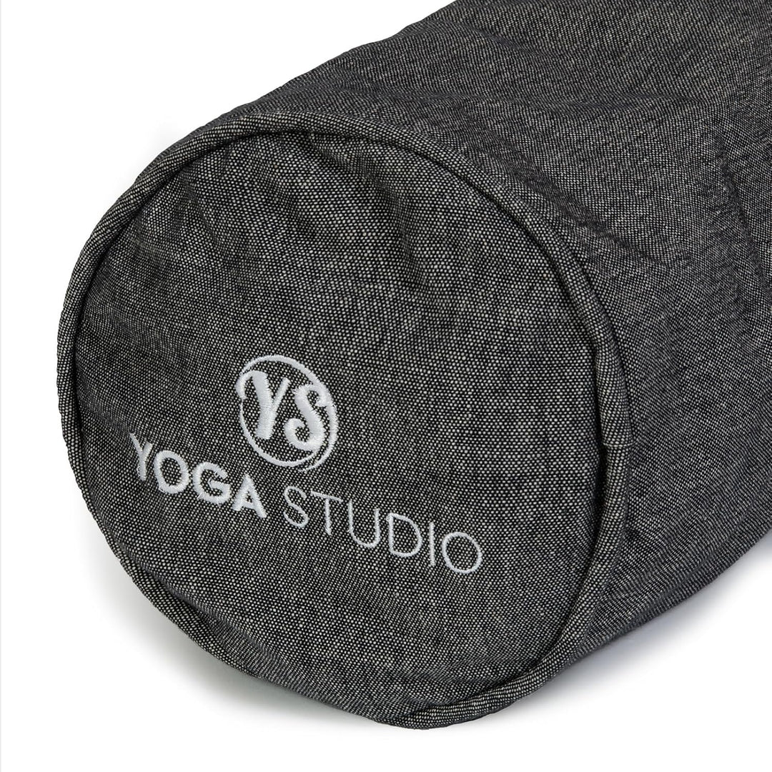 Yoga Studio Zweifarbige Yogamatten-Tasche aus Bio-Baumwolle mit verstellbarem Schultergurt und Tasch
