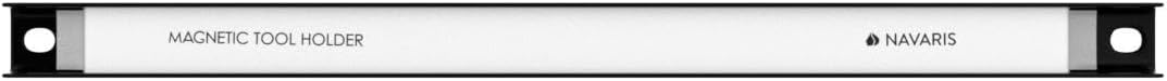 Navaris Magnetleiste Werkzeughalter Wand - Ca. 30 cm langer Magnethalter - Magnetleiste Werkzeug - M