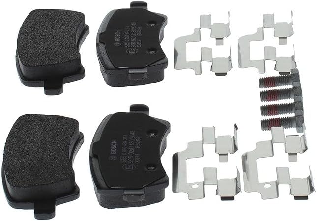 Bosch BP1149 Bremsbeläge - Hinterachse - ECE-R90 Zertifizierung - vier Bremsbeläge pro Set